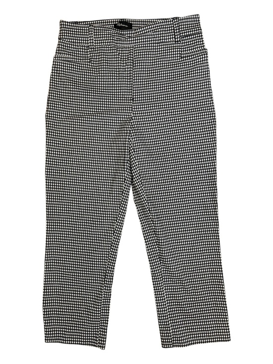 Reitmans Pants - ⭐️ NWOT  Reitmans The Iconic Black and White Gingham cropped Pants- size 6